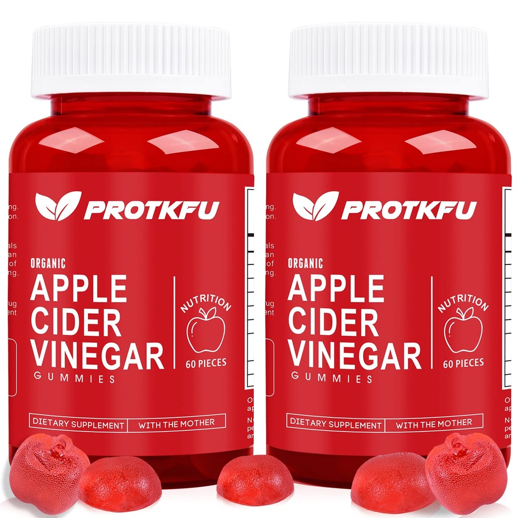 Apple Cider Vinegar Gummys, 120 马克斯强力1000mg ACV Gummys 配有维生素B12和B6,用于代谢,文摘,Detox,Gut & Immune Health, Vegan & Non-GMO, Gelatin-Free