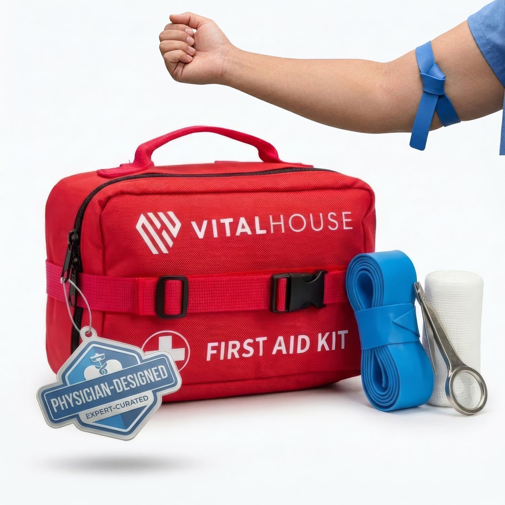 346 Pick First Aid Kit Survival -- -- 专业防水创伤急救箱、家庭理想医疗箱、办公室、汽车、旅行、户外、露营、徒步 -- -- 便携式应急用品袋