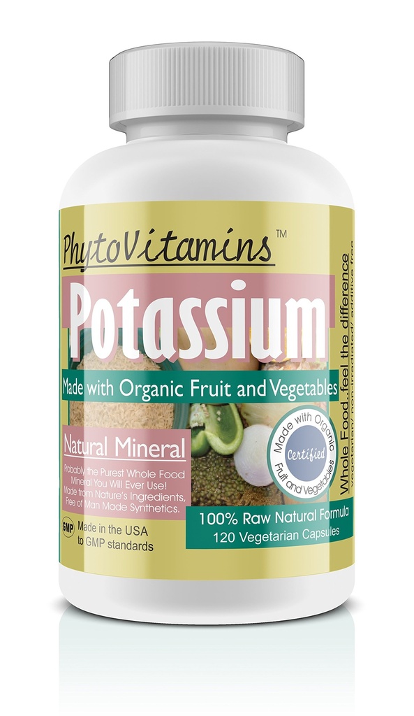 有机全食钾 120-Count Vegetarian Capsules by PhytoVitamins 120-Count Vegetarian Capsules 维基植物中相关的原始文献: 植物志