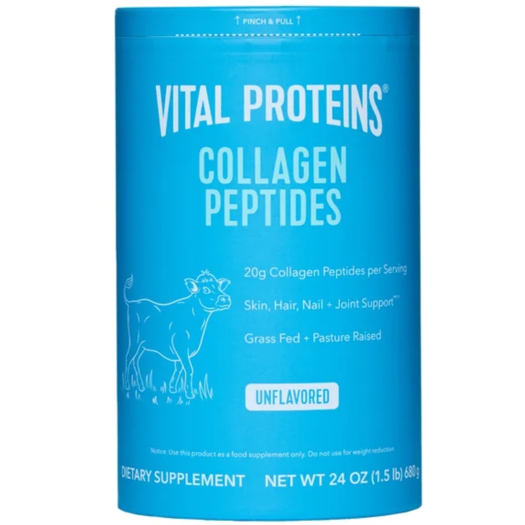 重要蛋白质 天然全营养科拉根 Peptides - 增生,草药,Paleo Friend,Gluten Free,单体成份 - 24 Ounce
