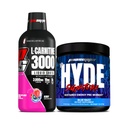 PROSUPS L-Carnitine 3000 无兴奋剂液体射击(31架,Berry)和Hyde先生的签名系列