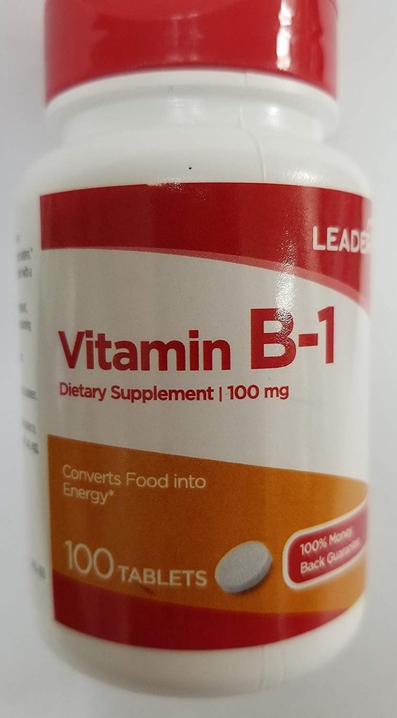 维生素B-1 100毫克,每块100块(包3)