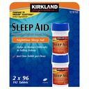 Cos7 Kirkland 签名 Doxylamine Succinate 片, 25mg 夜间睡眠 AID - 2 X 96片片 (192片)