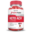 Justified Laboratories Keto Rush Keto ACV Gummies (1000 mg) - 60 Count - Formulated with Apple Cider Vinegar, Folate & Vitamin B12 - Non-GMO, Vegan, Gluten Free - 30 Servings