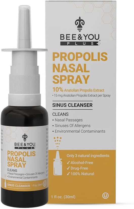 BEE and You Plus Natural Propolis Nasal Spray 1 Fl oz ===================================================================================================================================================================================================================================