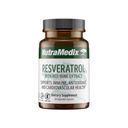 NutraMedix Resveratrol Capsules - 来自红酒抽取+葡萄皮的生物可用抗氧化剂补充剂 - 200mg 日本Knotweed用于Imune和心血管支持(60 Capsules)