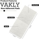 (原始内容存档于2018-09-26). Sterile Non-Adherent 3x8 Gauze Pades - Shik Non-Sty-Stydle Dreaming 3'x8' 个人密封 高吸力矩形 QQ无痛清除 20).