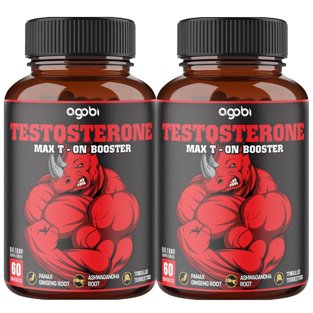 2 Packs 60 Capsules - 11 草药与Ginseng, Ashwagandha, Tribulus & More合用.