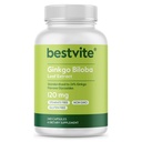 BestVITE Ginkgo Biloba 120 mg(240 capsules) - 无 Stearates - 非 GMO - Gluten Free - 标准化为24% Ginkgo Flavone Glycosides