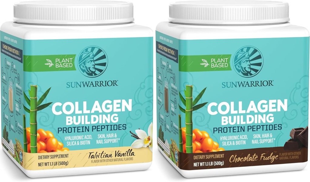 巧克力 & 香草 Vegan Collagen 蛋白蛋白粉集 & 保存 植物基 Collagen 助推器 → 非 GMO 无添加糖大豆或乳制品(20种巧克力,20种香草)