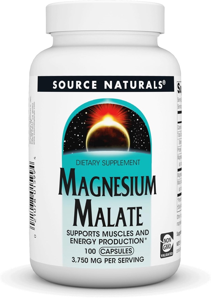 来源:天然镁(Malate) 3750毫克