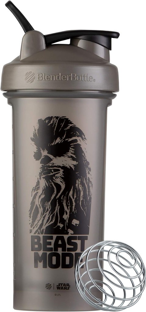BlenderBottle 星球大战经典 V2 摇摆瓶 完美地用于蛋白质摇摆和预演,28-Ounce,野兽模式