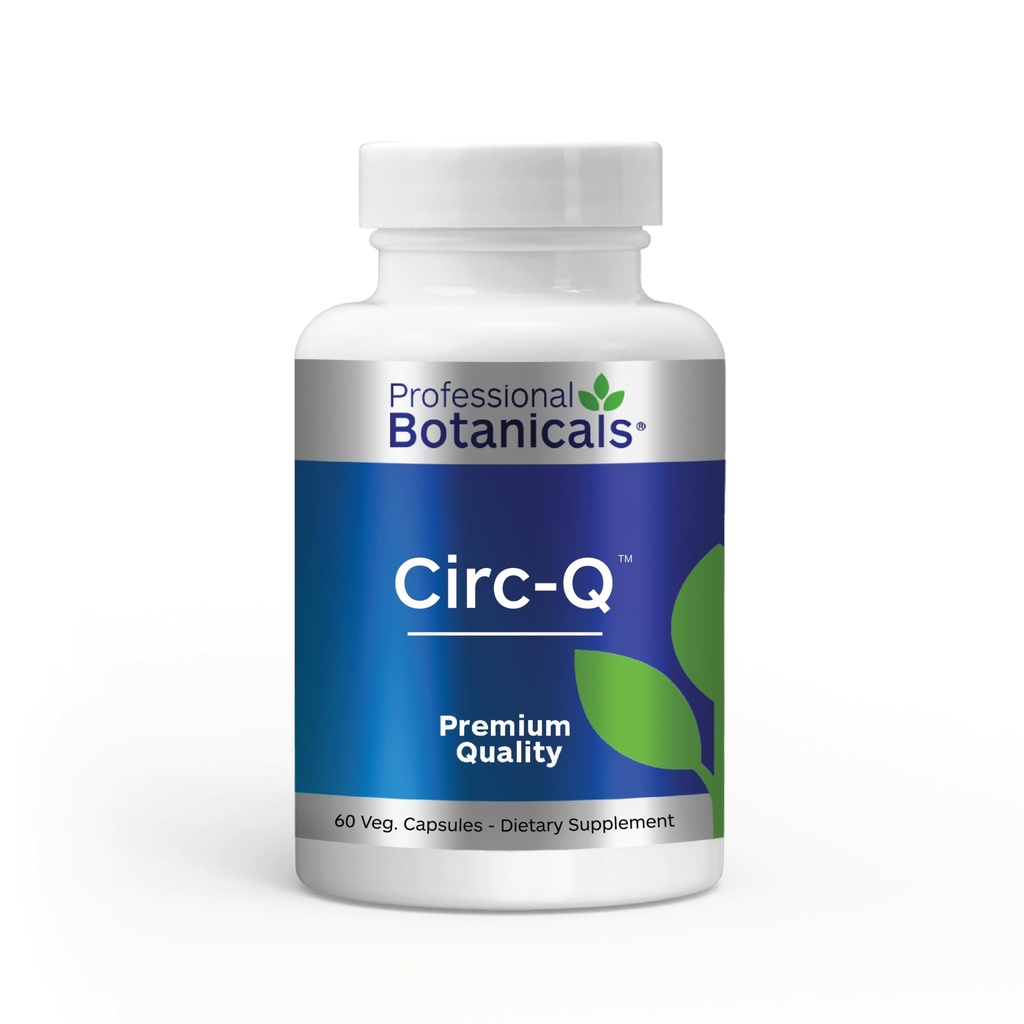 职业植物学 Circle-Q - 血液循环支持和植物健康补充 - 60种蔬菜 Capsules