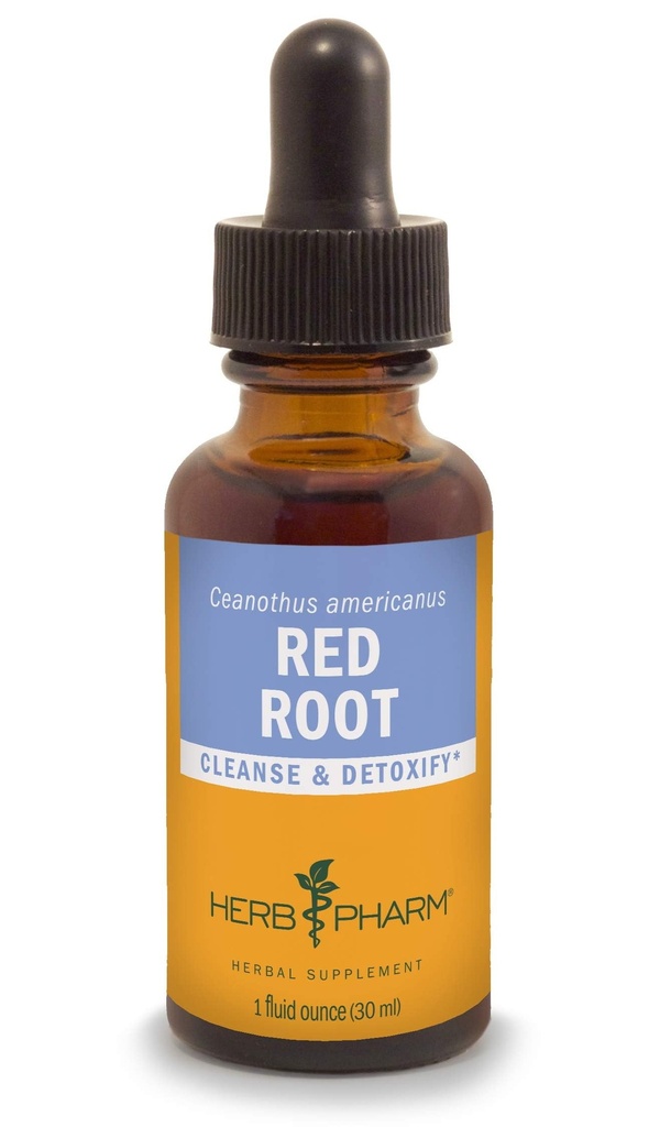 Herb Pharm Red Root Liquid Extract Drops for Cleansing and Detoxifying, 1 Oz