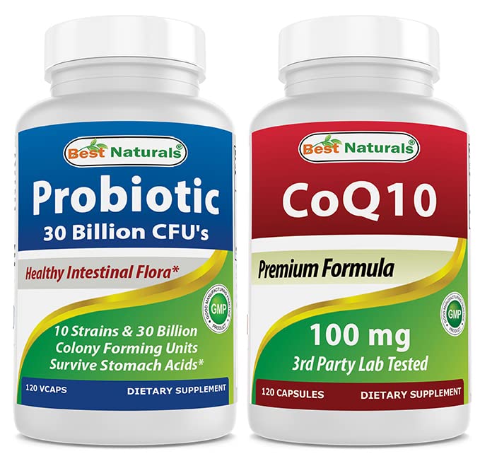最佳自然剂 10 草原和 30亿 CMU和COQ10 100毫克