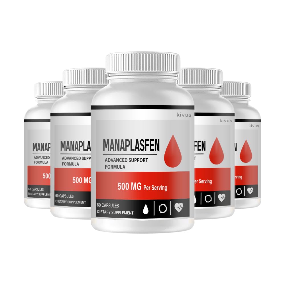 (5 Pack) 马纳普拉斯芬 - 马纳普拉斯芬高级支持 (300 Capsules)