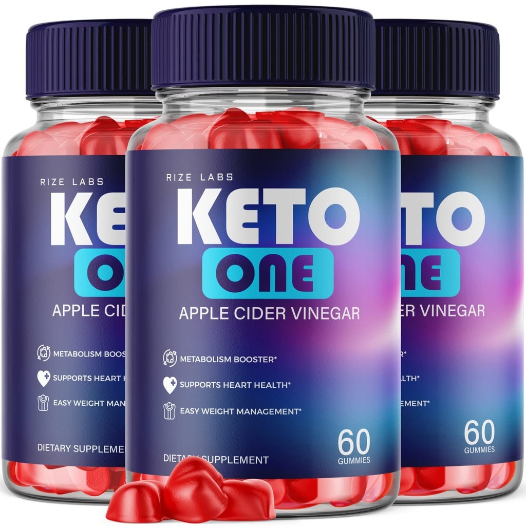 rize 实验室 - Keto One ACV Gummys for Wight Loss - 与苹果苹果苹果苹果酒Vinegar - 高级配方能量补充剂 Burns Belly Fat(180 Gummys)