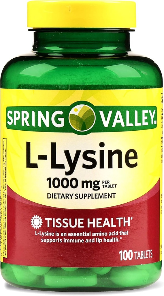 春季谷 -- -- L-Lysine 1000毫克,100块