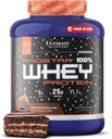 终极营养 Prostar Whei蛋白蛋白 蛋白质 蛋白质 蛋白质 生日蛋糕 - 低碳化物 高蛋白 蛋白质 粉昔 肌肉增益和复苏 - 低钠,低脂肪 & Keto 友好 - 5.28磅 Tub