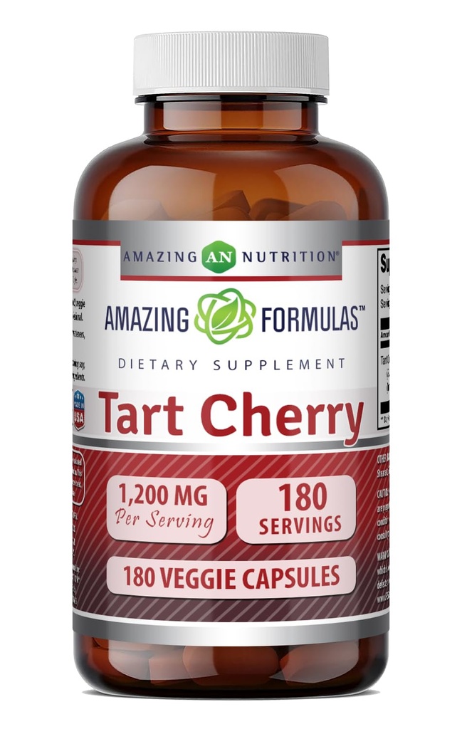 (原始内容存档于2018-12-05). Excellence Formulaments Tart Cherry 1200 MgPer Service 180 Veggie Capsules Supplements =========================================================================================================================================================================================================