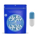 Capsuline 彩色大小 000 空 Gelatin Capsules 蓝/白5000 计数