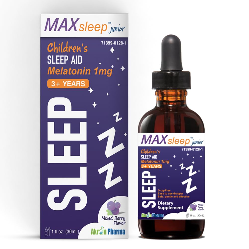 儿童睡眠少年(MAX Sleep Junior) - 美拉图宁睡眠滴为甜蜜的梦想