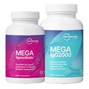 微生实验室 巨噬生物(60 Capsules) + MegaIgG2000(120 Capsules) 古特和免疫辅助箱 -- -- 与乳品无免疫球蛋白结合的基于偶生素