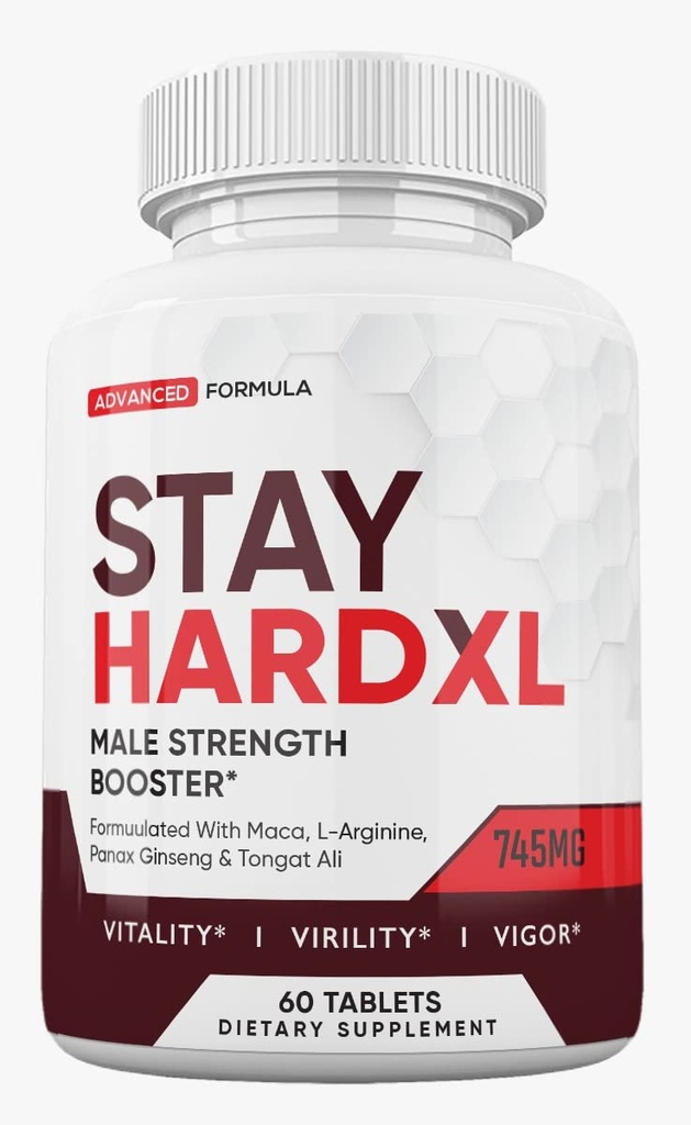 Zonata Stay Hard XL Supplement for Men是一款自然公式,旨在支持和维持男子的能量和性能水平,保持Hard XL 促进整体健康和生命力. (60张牌匾)