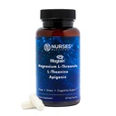 临床研究 – Premium 高吸收 镁睡眠补充 – Magnesium L-Threonate L-Theanine Apigenin – 睡眠与压力支持 – 第三方测试 – 在美国制造 – Gluten Free