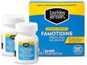 Berkley jensen 最大强度 Famotidine 20 毫克 - (200 个计数), 减酸剂片, 解禁食用诱导的心脏烧伤和酸性消化症状,全日心脏烧伤预防和救济