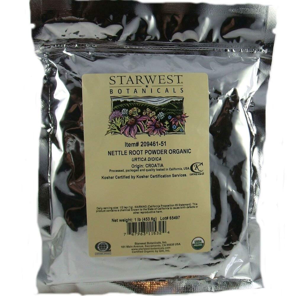 Nettle 根粉状有机物 - Urtica Dioica, 1 lb, (西星植物学)