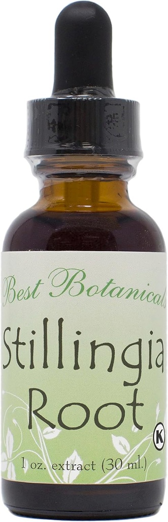 最佳植物学 Stillingia 根提取 1 oz.