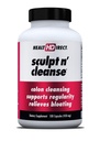 HEALTH DIRECT 雕塑 n' Cleanse - 草堂清洁用于消化健康与规律 - 天然解毒 & Gut Flush 补充 - 100 Veggie Capsules