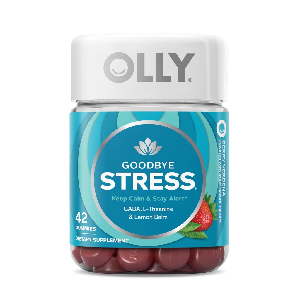 (原始内容存档于2019-03-26) (英语). OLLY Goody Presidence Gummy, GABA, L-Theanine, Lemon Balm, Relief Supplies, Berry - 42 Counter.