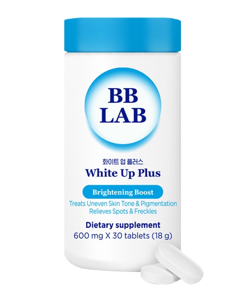 BB LAB White Up Plus 对皮肤支持的高级补充,韩国格鲁塔西翁,L-Cystine,维生素C,暗点和Acne皮肤