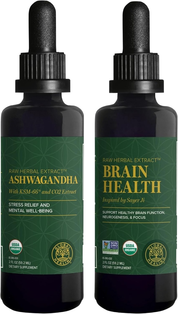 全球疗养中心 Ashwagandha & Brain Health Kit - Ashwagandha 综合体,支持Mood,功能