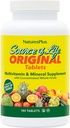 NaturesPlus 生活源头 - 180片,包2 - 多维生素和矿物补充 - 支持自然能源与整体福祉 - Gluten Free, Vegetarian - 40 总服务