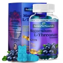 L-Threonate gummys w. Apigenin L-Theanine,高级11-in-1 镁补充物 w. Vitamin D3 K2 B6 睡眠认知脑与放松,成人与儿童高剂量镁 Gummys
