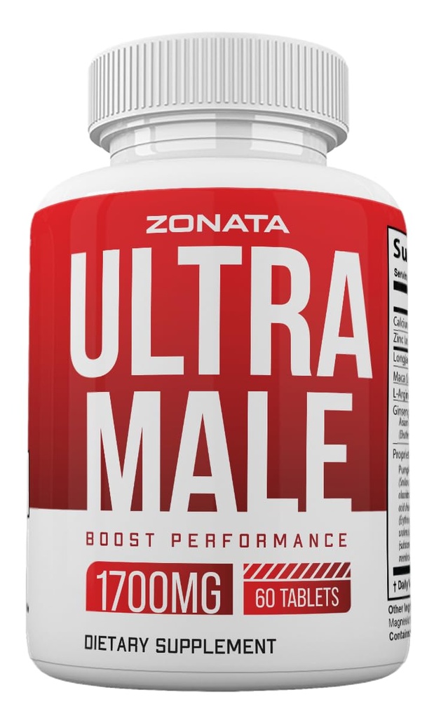 Ultra Male Pills, Power Ultra Male 高级公式, 60 计数