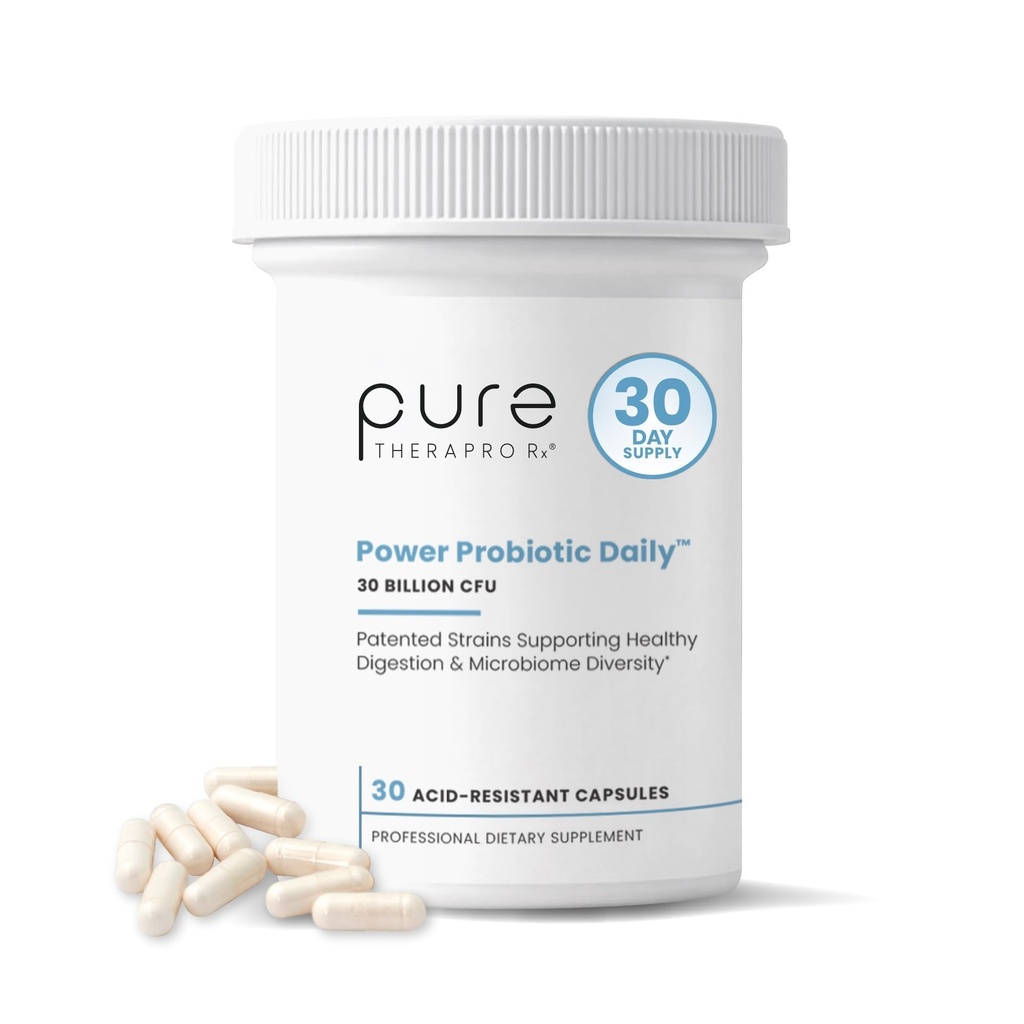强力抗生素日报 - 30 Acid-Resistant Capsules - 4 Proven Strains - 30亿 CCFU/Capsule - 30亿 专利活性-Vial Deicccant瓶 确保新鲜性 - NO 制冷要求