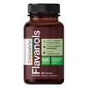 CocoaVia Heart & Brain Supplement, 30日, Cocoa Flavanol 提取, 内存和环流促进器, Nitric Oxide, Boost Oxygen & Energy, 植物基, Gluten Free, Vegan, 60 Capsules