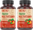 DEVAVAN 多维特敏和矿物加铁2-Pack、螺旋藻、氯ella、Ashwagandha、Broccoli & More, 90个各合板
