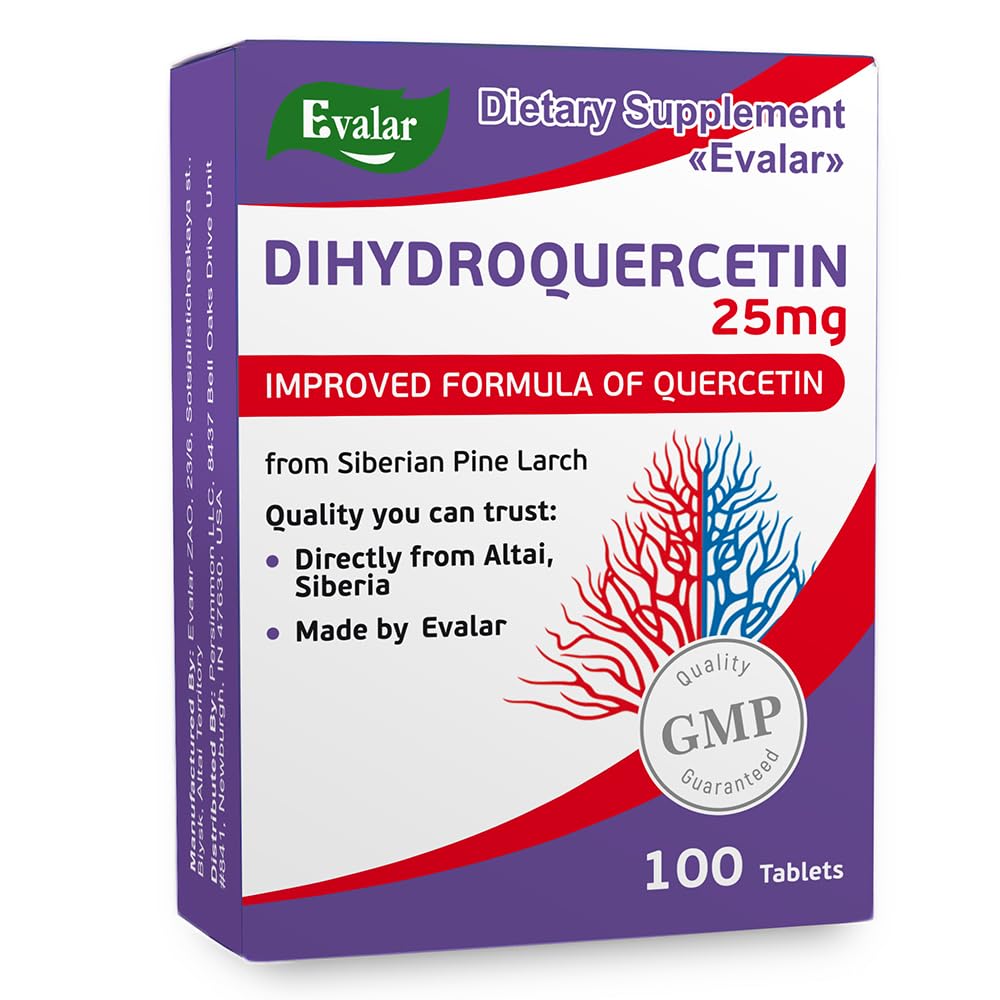 Evalar Dihydro Quercetin 西伯利亚松树链 100 Tabs