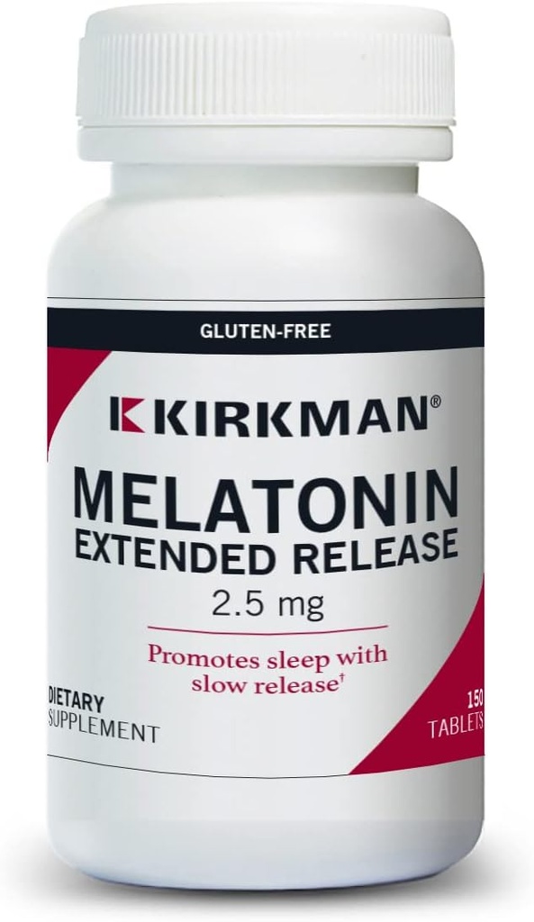 Kirkman – Slo- Release Melatonin - 2.5 毫克 - 150 片