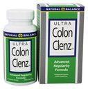自然平衡超Colon Clenz + 草药清洁和常规公式 超夜支持 → 60 Veg Caps, 60 Serv.