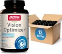 Jarrow Formulals 视觉优化者 Veggie Caps-90 Counter - Eye 补充 - Dietary 补充 - 与葡萄种子提取,Lutein & Zeaxanthin, Quercetin & More-Non-GMO-Gluten Free, Pack of 12