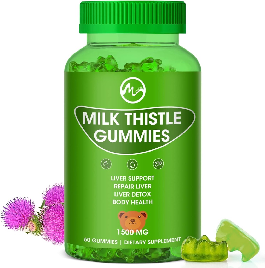 Milk Tutle Gummys, Liver Cleanse Gummy, 有机肝脏除毒补品 男与女-60 Gummys(60 Counter of 1) 互联网档案馆的存檔,存档日期2013-12-22.