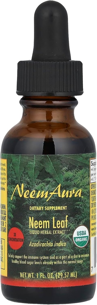 Neemaura Naturals Neem 提取三重概率(1至5) 1 Ounce