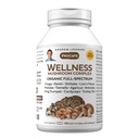 AndreW Lessman Wellness Mushroom Complex 180 Capsules - 有机全谱混合11个蘑菇 - 支持整体健康和生命力 - 无添加剂. 蘑菇综合设施补编