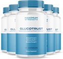 Ark Labs (5 Pack) Glucotrust 高级公式 补充 Capsules - Gluco Trust Max Capsules 最大强度支持 补充药 (300 Capsules)
